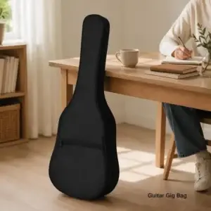 Housse guitare classique 4/4 imperméable avec sangle transport