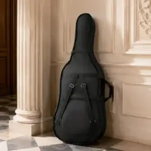 Étui violoncelle 4/4 nylon imperméable poignée renforcée