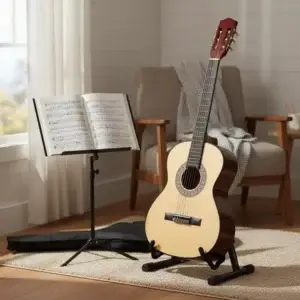 Guitare classique 4/4 pleine taille - Son supérieur et bois durable